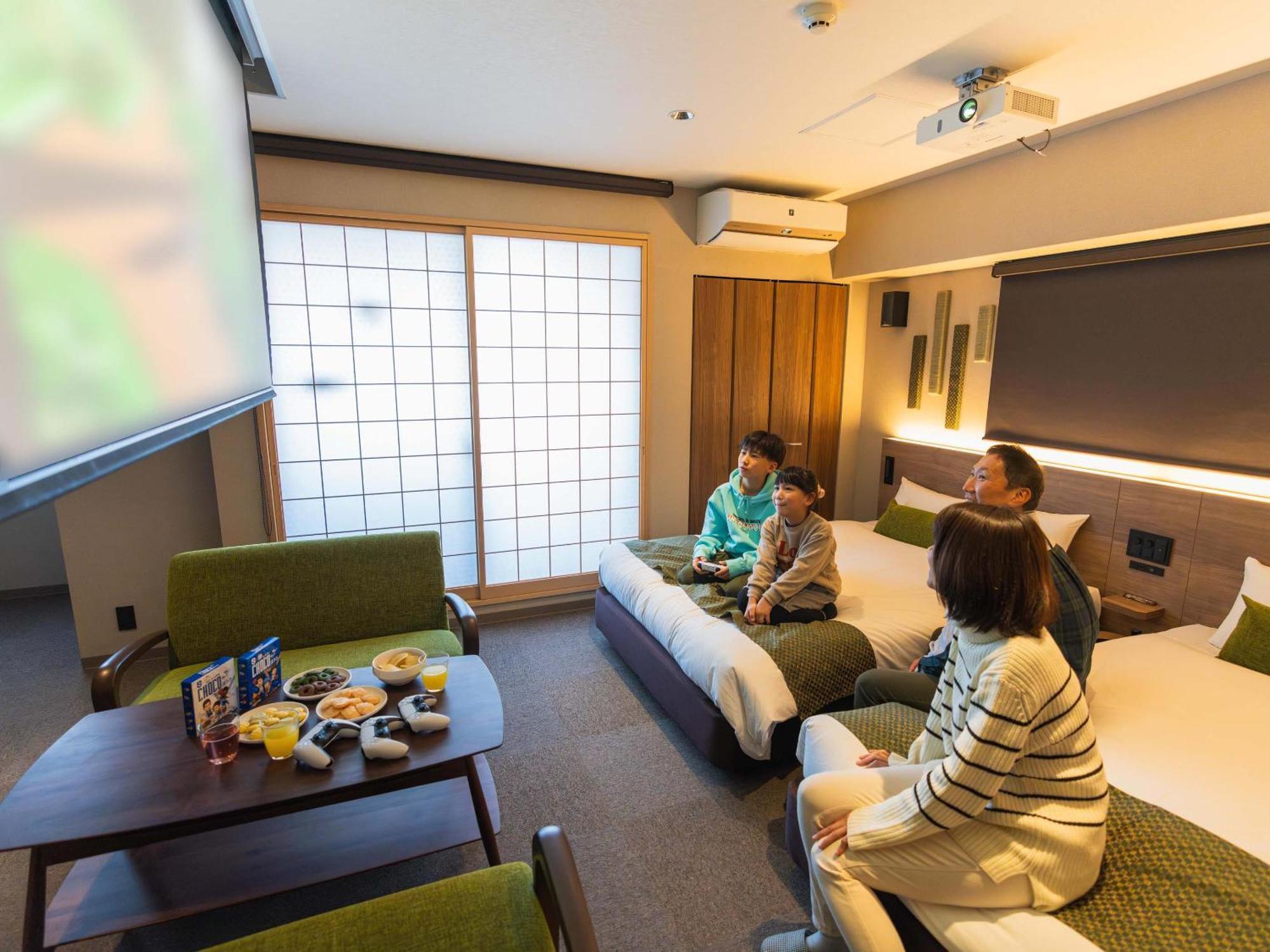 瑞西住宿太阳小球藻酒店 京都 外观 照片