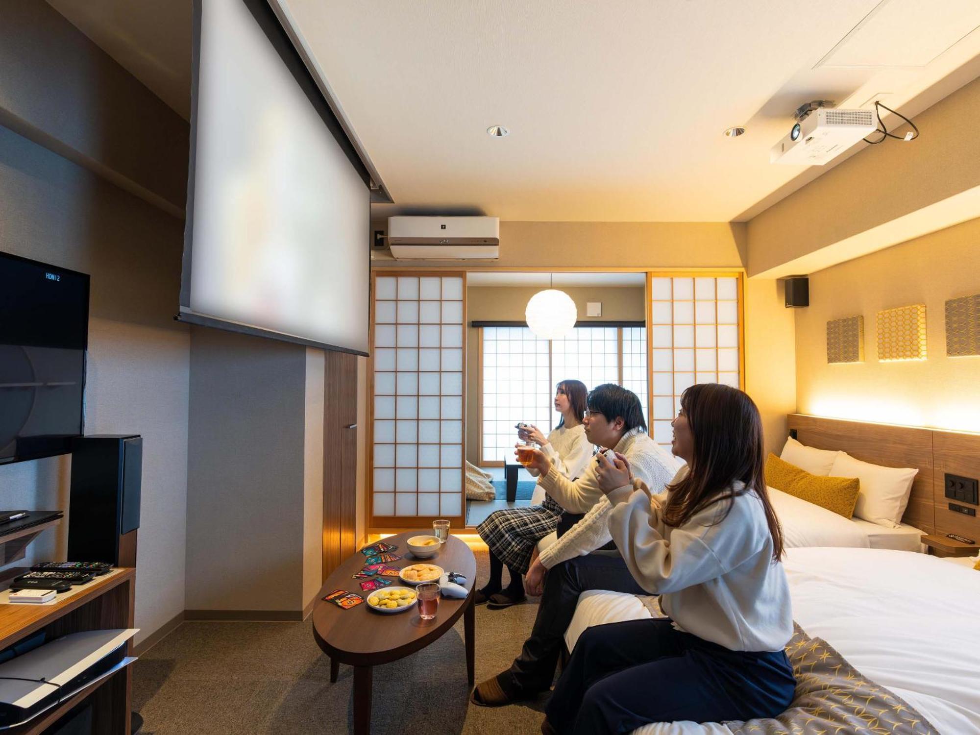 瑞西住宿太阳小球藻酒店 京都 外观 照片